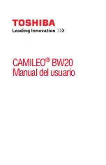 Preview for 55 page of Toshiba CAMILEO BW20 User Manual