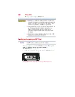 Preview for 22 page of Toshiba CAMILEO Z100 User Manual