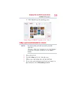 Preview for 59 page of Toshiba CAMILEO Z100 User Manual