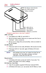 Preview for 24 page of Toshiba Canvio AeroCast HDTU110XKWC1 User Manual