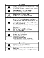 Preview for 6 page of Toshiba CARRIER RAV-SP180AT2-UL Service Manual