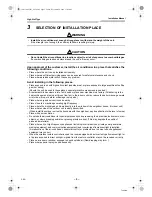 Preview for 6 page of Toshiba Carrier RAV-SP180KRT-UL Installation Manual