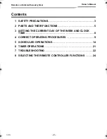 Preview for 2 page of Toshiba Carrier RBC-AMS41UL Owner'S Manual