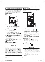 Preview for 10 page of Toshiba Carrier RBC-AX33UYP-UL Operation Manual