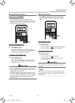 Preview for 12 page of Toshiba Carrier RBC-AX33UYP-UL Operation Manual