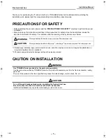 Preview for 2 page of Toshiba Carrier TCB-GB1602UUL Installation Manual