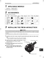 Preview for 3 page of Toshiba Carrier TCB-GB1602UUL Installation Manual