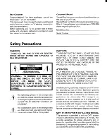 Preview for 2 page of Toshiba CE19H15 Owner'S Manual