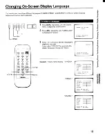 Preview for 19 page of Toshiba CE19H15 Owner'S Manual