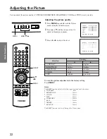 Preview for 22 page of Toshiba CE27T11 Owner'S Manual