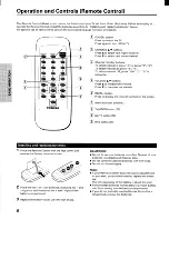 Preview for 6 page of Toshiba CF19G22 Owner'S Manual