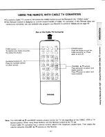 Preview for 15 page of Toshiba CF27C50 Owner'S Manual