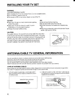 Preview for 4 page of Toshiba CF27D30 Owner'S Manual