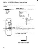 Preview for 12 page of Toshiba CF27D30 Owner'S Manual