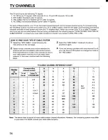 Preview for 14 page of Toshiba CF27D30 Owner'S Manual