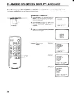 Preview for 24 page of Toshiba CF27D30 Owner'S Manual