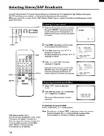 Preview for 14 page of Toshiba CF30F40 Owner'S Manual