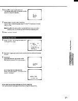 Preview for 21 page of Toshiba CF30F40 Owner'S Manual