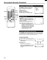 Preview for 12 page of Toshiba CF32F40 Owner'S Manual