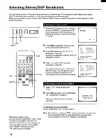 Preview for 14 page of Toshiba CF32F40 Owner'S Manual