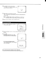 Preview for 21 page of Toshiba CF32G40 Owner'S Manual