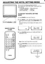 Preview for 24 page of Toshiba CH20D02 Owner'S Manual