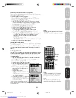 Preview for 21 page of Toshiba ColorStream 27A62 Owner'S Manual