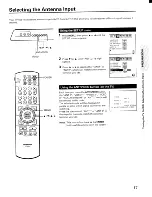 Preview for 17 page of Toshiba ColorStream CN36H97 Owner'S Manual