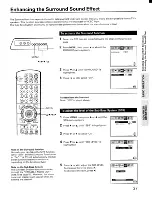 Preview for 27 page of Toshiba ColorStream CN36H97 Owner'S Manual