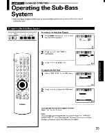 Preview for 33 page of Toshiba ColorStream TP50H95 Owner'S Manual