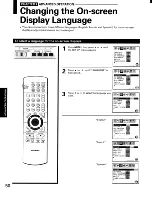 Preview for 50 page of Toshiba ColorStream TP50H95 Owner'S Manual