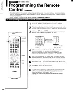 Preview for 18 page of Toshiba ColorStream TP61G90 Owner'S Manual