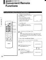 Preview for 28 page of Toshiba ColorStream TP61G90 Owner'S Manual