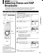 Preview for 33 page of Toshiba ColorStream TP61G90 Owner'S Manual