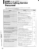 Preview for 58 page of Toshiba ColorStream TP61G90 Owner'S Manual