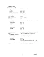 Preview for 11 page of Toshiba CSDW2M60CM28 Specifications