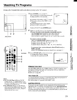 Preview for 21 page of Toshiba CX36F84 Owner'S Manual