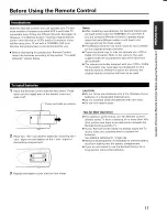 Preview for 11 page of Toshiba CX36H64 Owner'S Manual