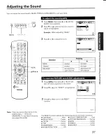 Preview for 27 page of Toshiba CX36H64 Owner'S Manual