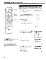 Preview for 30 page of Toshiba CX36H64 Owner'S Manual