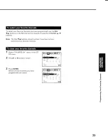 Preview for 39 page of Toshiba CX36H64 Owner'S Manual