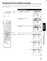 Preview for 43 page of Toshiba CX36H64 Owner'S Manual