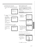 Preview for 27 page of Toshiba CZ 19T31 Owner'S Manual