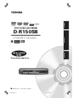 Toshiba D-R150SB Owner'S Manual preview