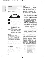 Preview for 2 page of Toshiba D-R255-SG Owner'S Manual