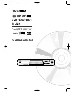Toshiba D-R3 Owner'S Manual preview