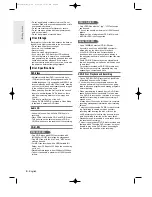 Preview for 5 page of Toshiba D-R3 Owner'S Manual