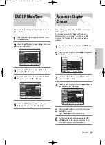 Preview for 37 page of Toshiba D-VR30SG Owner'S Manual