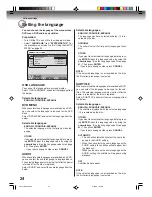 Preview for 24 page of Toshiba D-VR4 Owner'S Manual