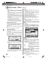 Preview for 28 page of Toshiba D-VR4 Owner'S Manual